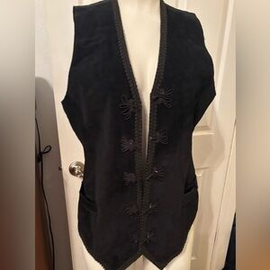 Vintage M.G.R. Suede vest M